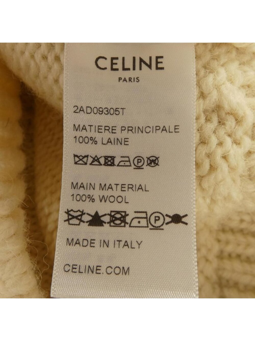 Celine Triomphe Knit Sweater View 3